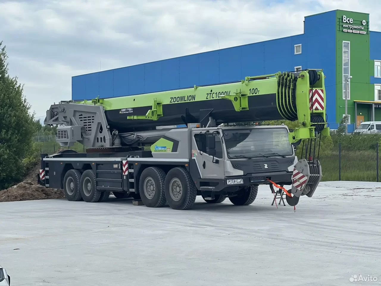 Автокран Zoomlion ZTC1000V, 2021